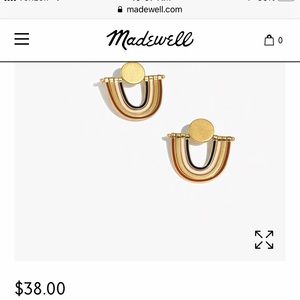 🌈June is PRIDE!! Madewell rainbow earrings.